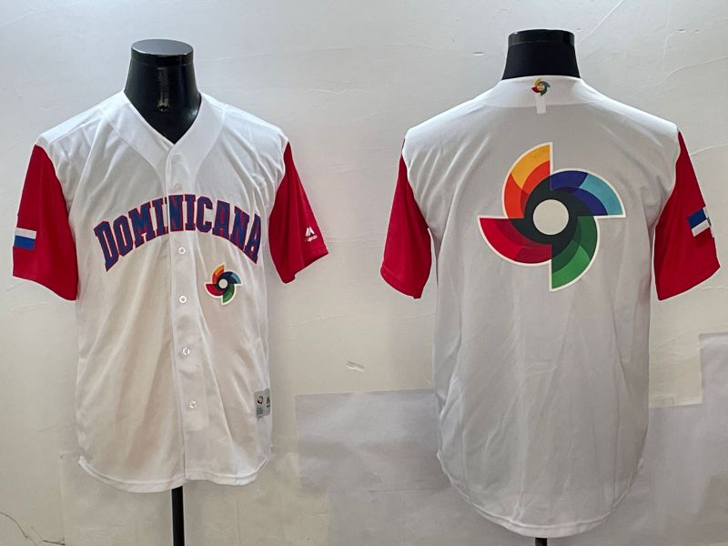 Men 2025 World Cup Blank White Nike MLB Jersey style 32613